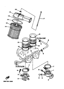 XV535 Масляный насос