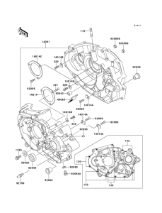  Картер двигателя