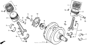 PC800 Коленвал