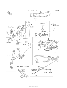 ZX1400 Accessory (Centerstand)