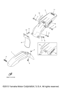 TTR125LET Крыло