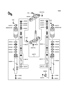  Передняя вилка