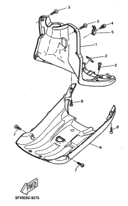 CW50RS Ветровое стекло