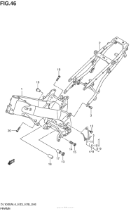 DL1000 (ABS) Рама