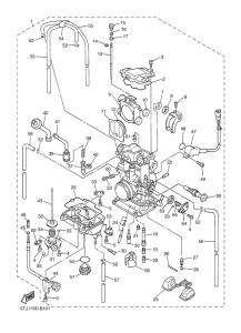 WR250FR Карбюратор