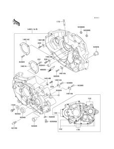  Картер двигателя