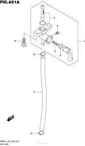 RM85L Топливный кран