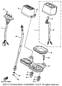 TW200 Приборы