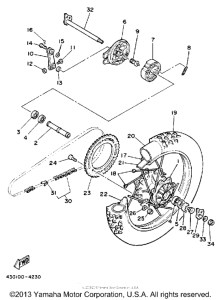 IT200S Переднее колесо