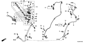 NC700J (DCT) Front Brake Master Cylinder (1)