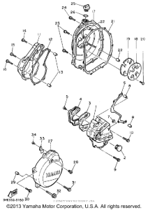 FZR600RA Боковые крышки