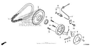 CMX250C Муфта стартера