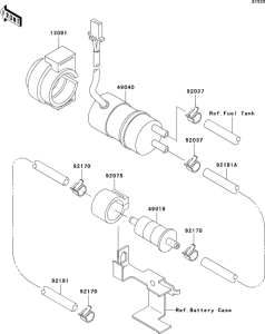  Топливный насос
