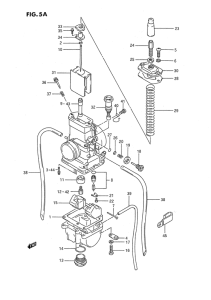 RM80 Carburetor assy