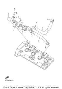 YZF-R1S Система забора воздуха