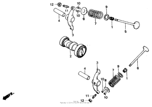ZB50 Распределительный вал