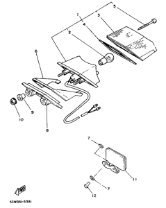 DT80LC Piloto trasero