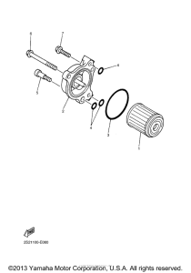WR450FB Масляный фильтр