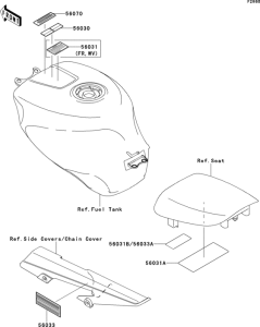 ZX600 Лейбл предостережения