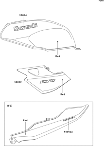 ER500 Decals(black)(er500-a1)