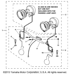 XV17ATMVC Passing lamp kit