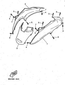 YH50 Боковые обтекатели