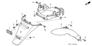 SES150 Заднее крыло