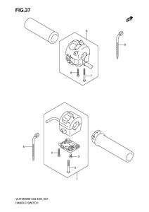 VLR1800 Рулевой переключатель