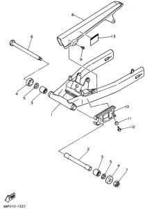 XJ400S ﾘﾔｱｰﾑ
