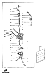 YN50R Карбюратор