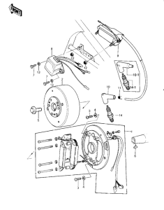 KDX400 Ignition / generator