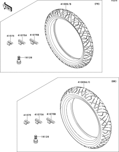 EX250 Покрышки