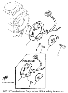 FJ600LC Pickup coil governor
