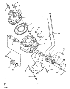 TZR125R Цилиндры