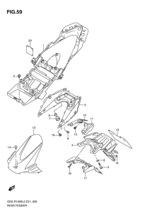 GSX-R1000 Заднее крыло