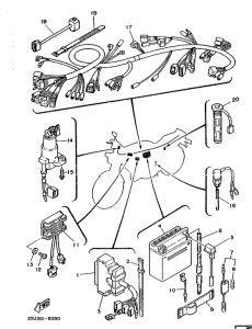 TZR125 Электрика 1