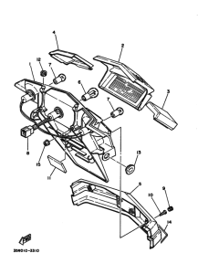 CH50EE Габаритный задний фонарь