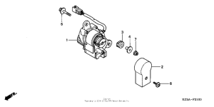 CR250R Серво мотор
