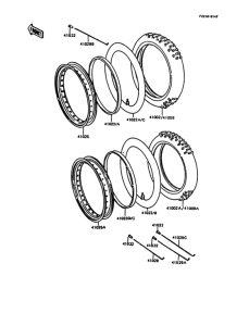 KMX125 Покрышки