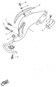 YQ50 Выхлопная система