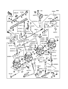 ZR400 Карбюратор