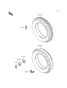 VN1500 Покрышки