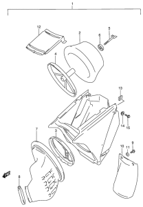 RM125 Воздухоочиститель