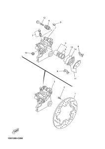  Задний суппорт