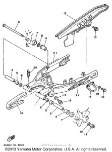 TW200GC Бугель