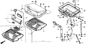 GL1500I Воздушный фильтр