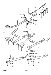 GS450 Подножки