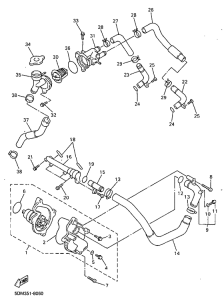 FZS600 Водяной насос
