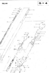 GS500 Front left damper