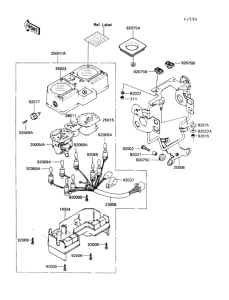 KL250 Приборы
